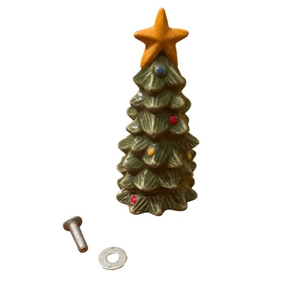 Christmastime in the City Chuck Fischer Sango 3 Part Serving Set Item # 2311-201 - Picture 4 of 12